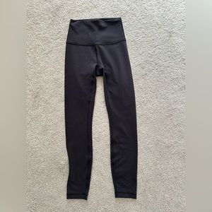 Lululemon Wunder Under High-Rise Tight Legging 25” Black Size 2 NWOT Never worn